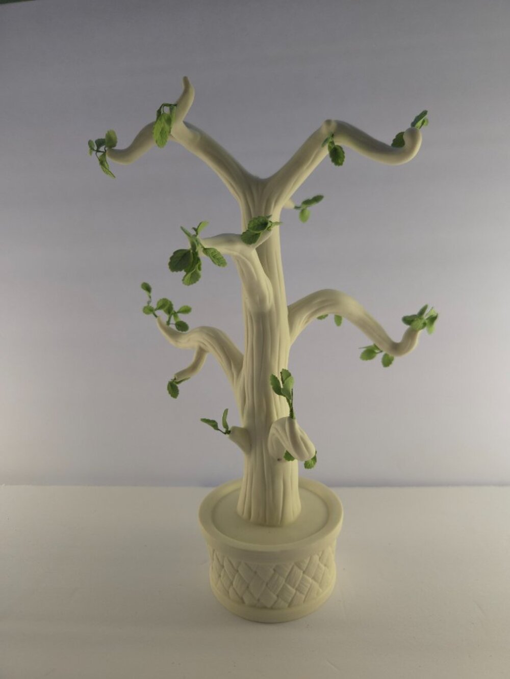 Department 56 Vintage Snowbunnies Mini Ornament Tree Porcelain Figurine